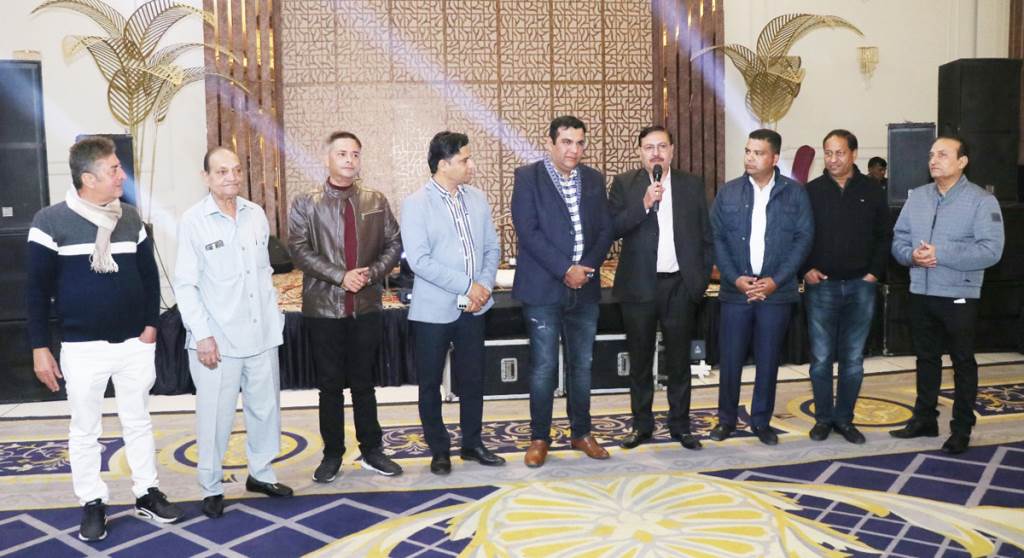 Karnal Property Dealers Association members celebrate New Year